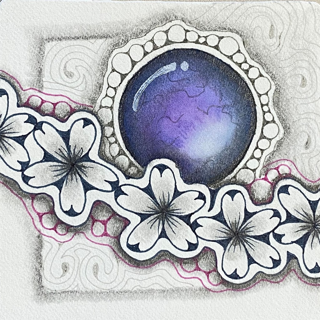 Bordure Zentangle Yumemi et Zengem