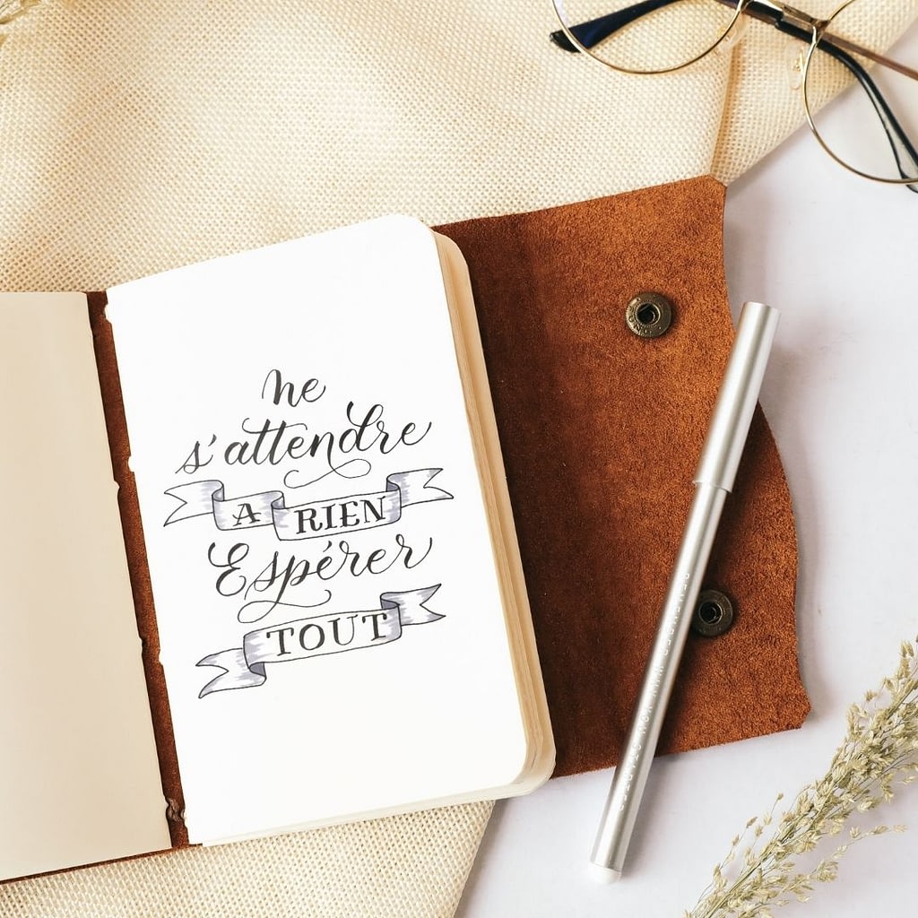 Calligraphie Moderne citation