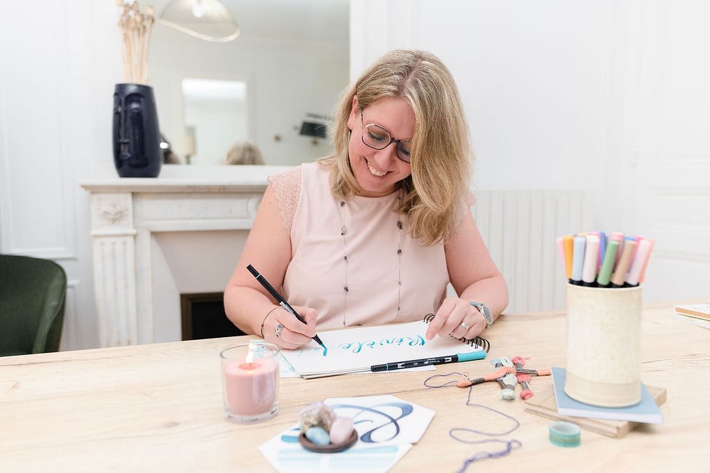 Calligraphie Moderne posture