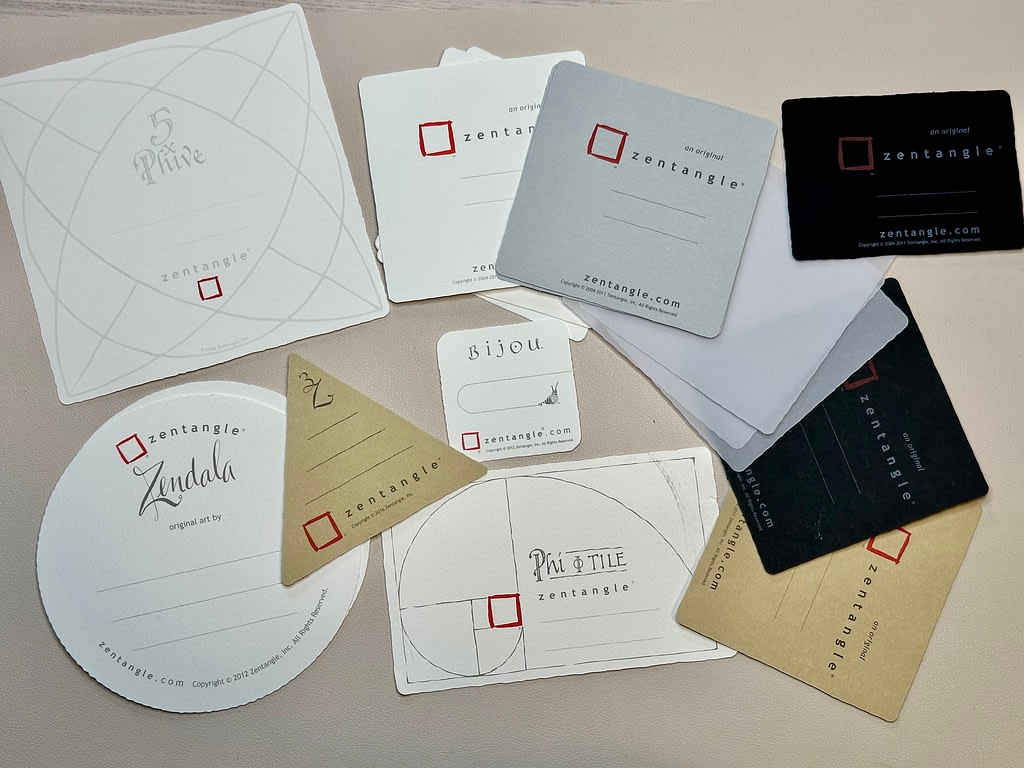 Zentangle format papier