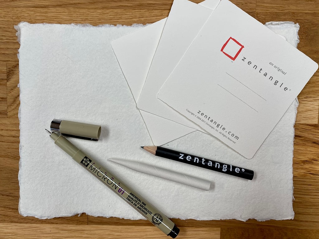 Matériel Zentangle