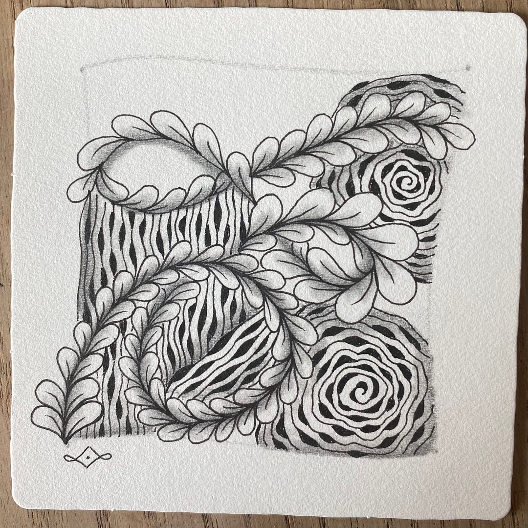 Rari Creation - comment faire du Zentangle