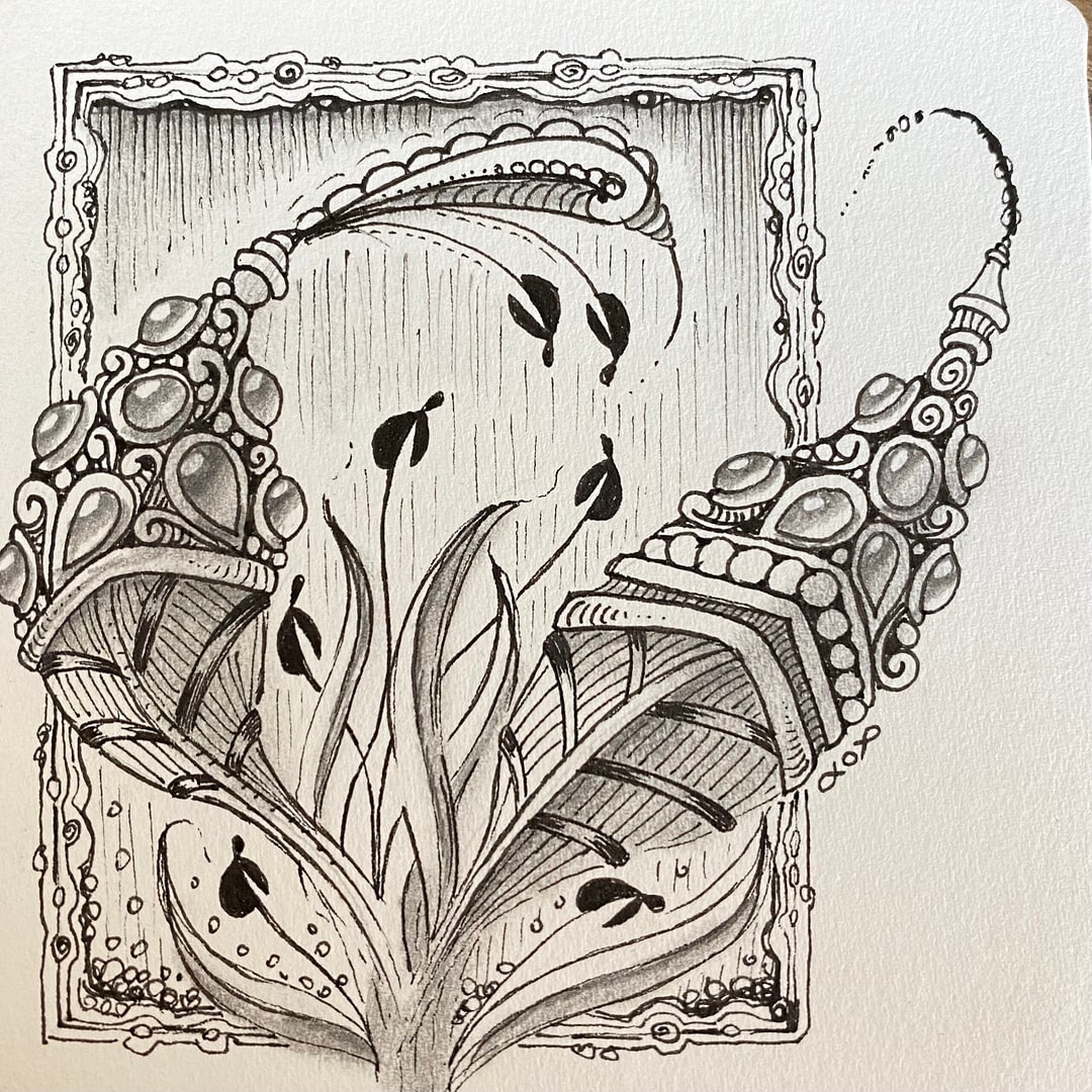 Tuile inspirée de Eni Oken, CZT