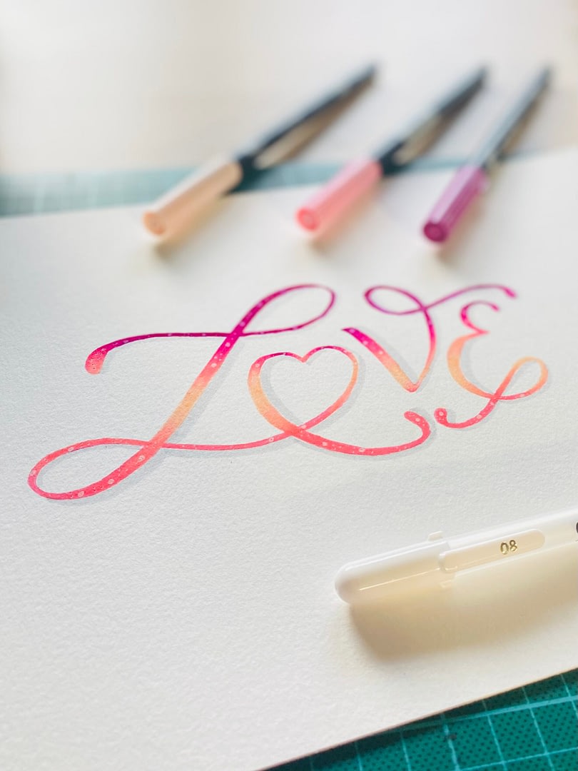 Rari Creation - fausse calligraphie