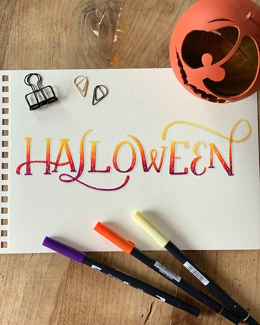 Rari Creation - exemple de calligraphie moderne