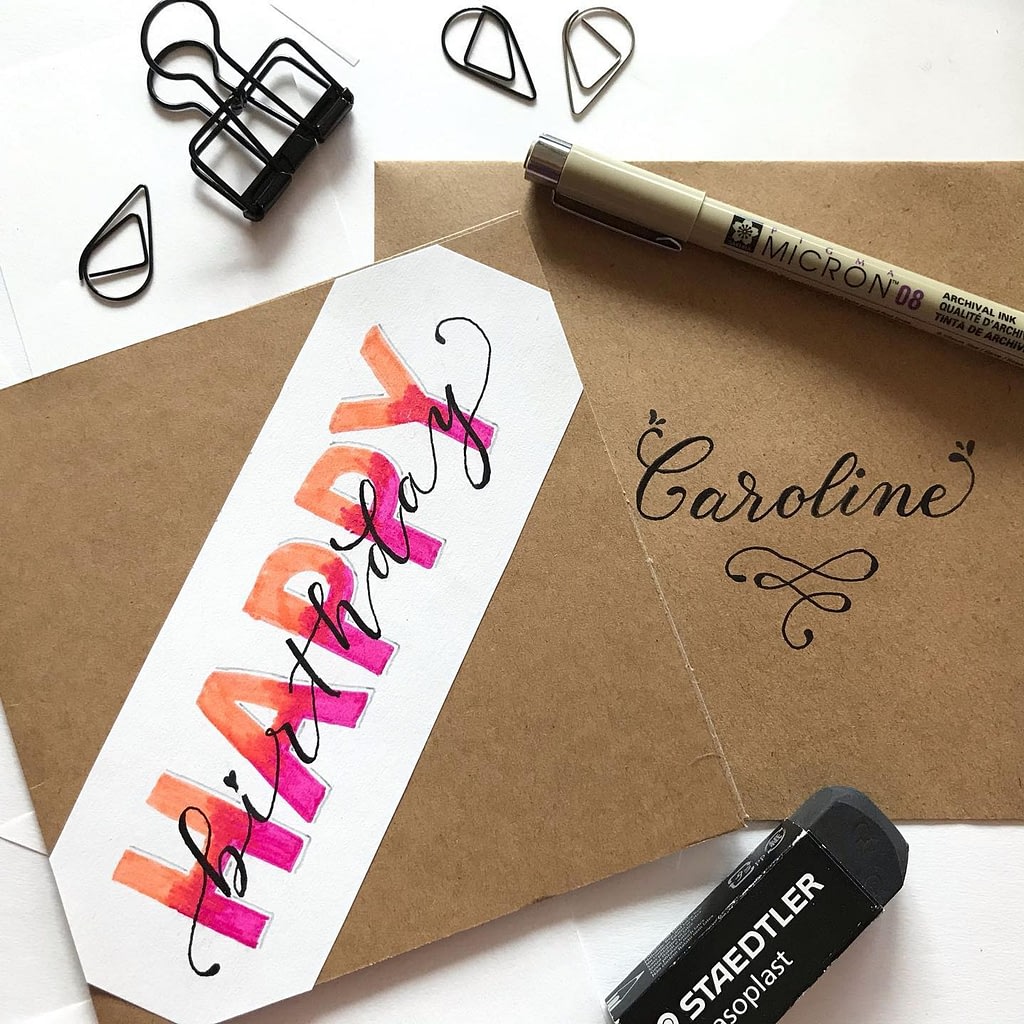 Le Lettering : Tout Savoir Pour Bien Démarrer - Rari Création