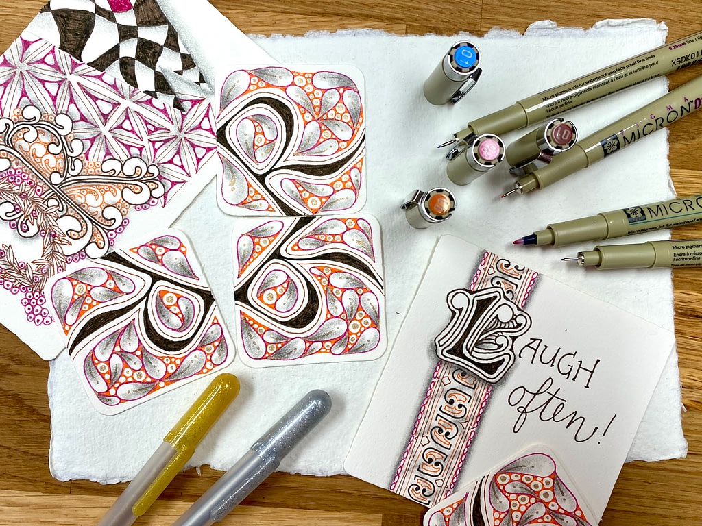 Zentangle couleur