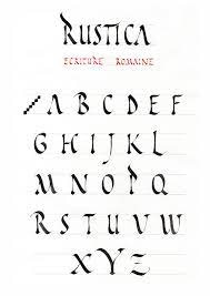 Ecriture Copperlate