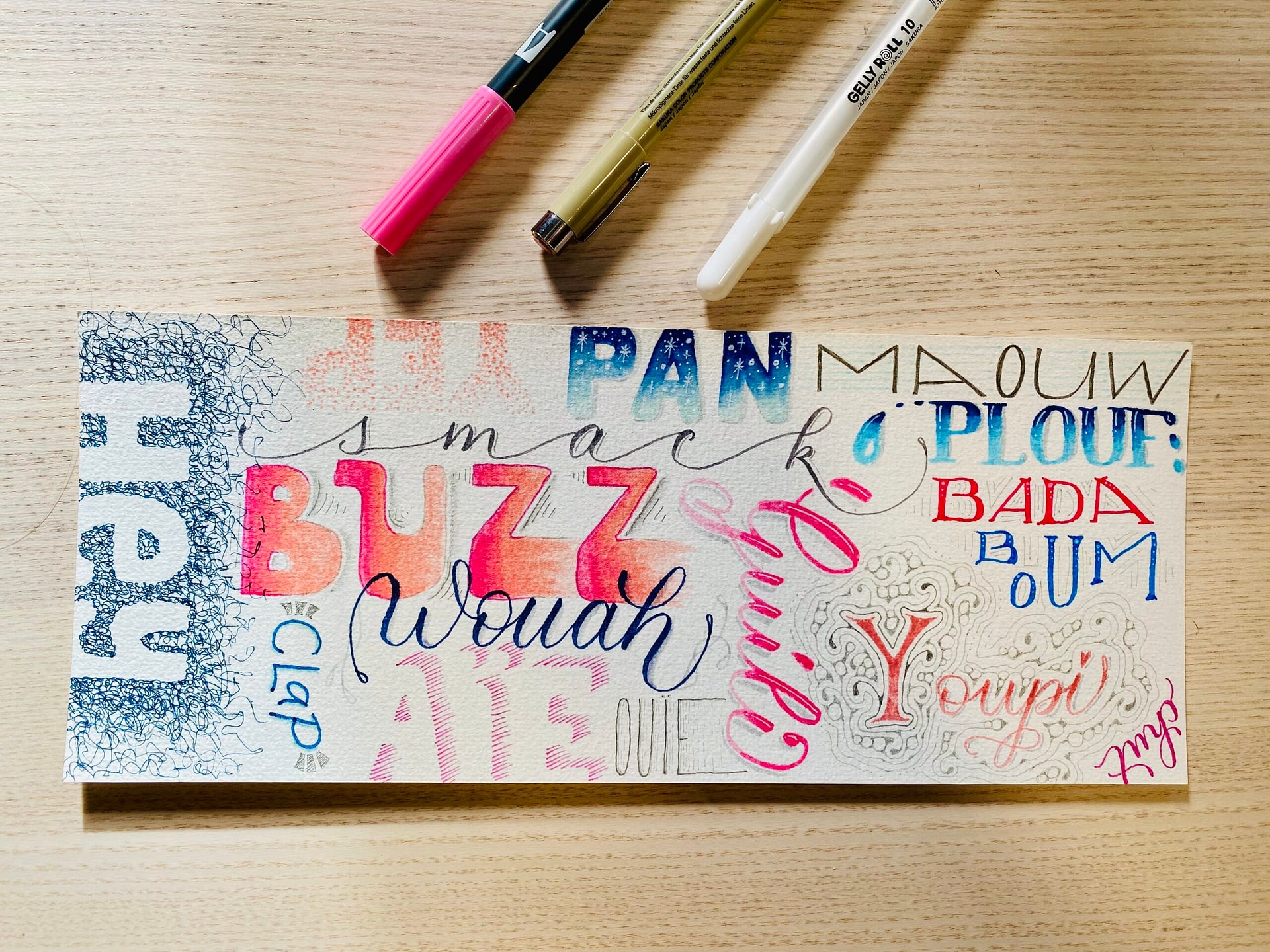Lettering créatif